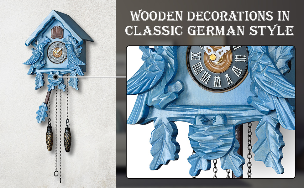 Wooden Cuckoo clock decorations