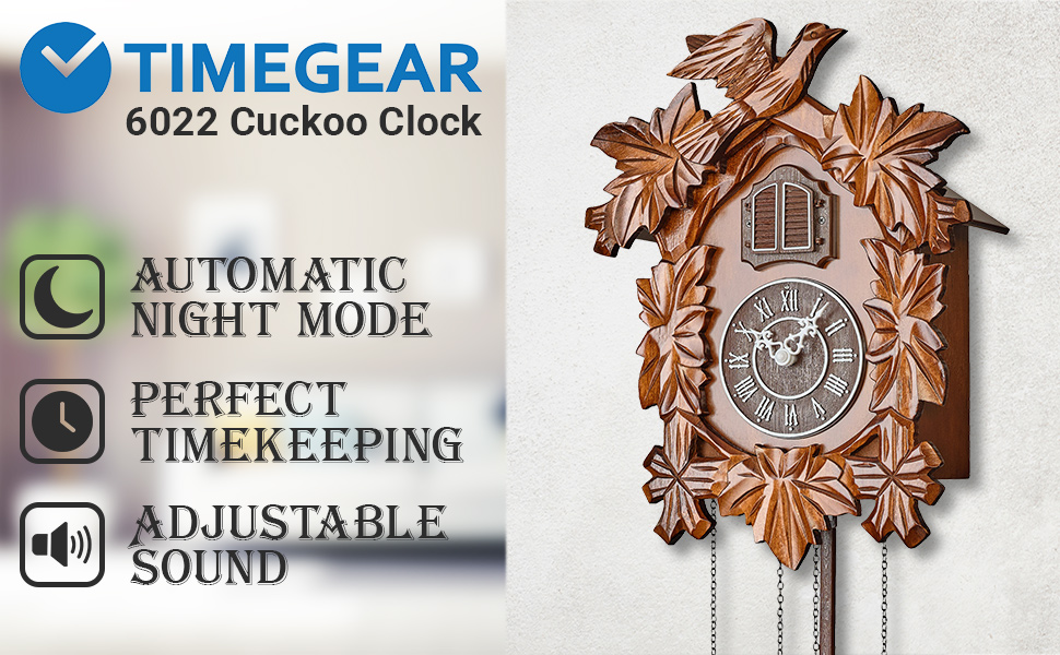 TIMEGEAR Cuckoo Clock