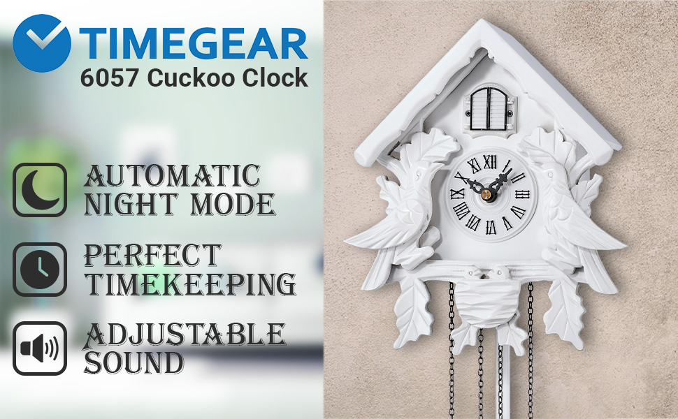 TIMEGEAR Cuckoo Clock