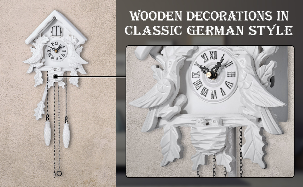 Wooden Cuckoo clock decorations