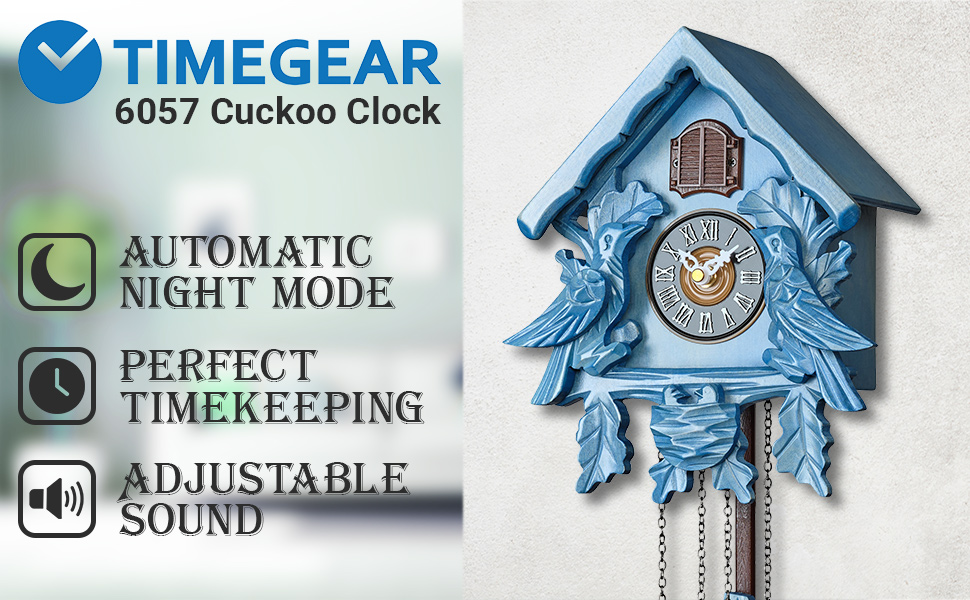 Cuckoo Bird Clock by Timegear